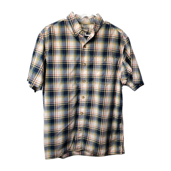 Duluth Pack Other - Duluth Trading Co Mens Med Relaxed Fit Plaid Work Shirt Utility Workwear Durable